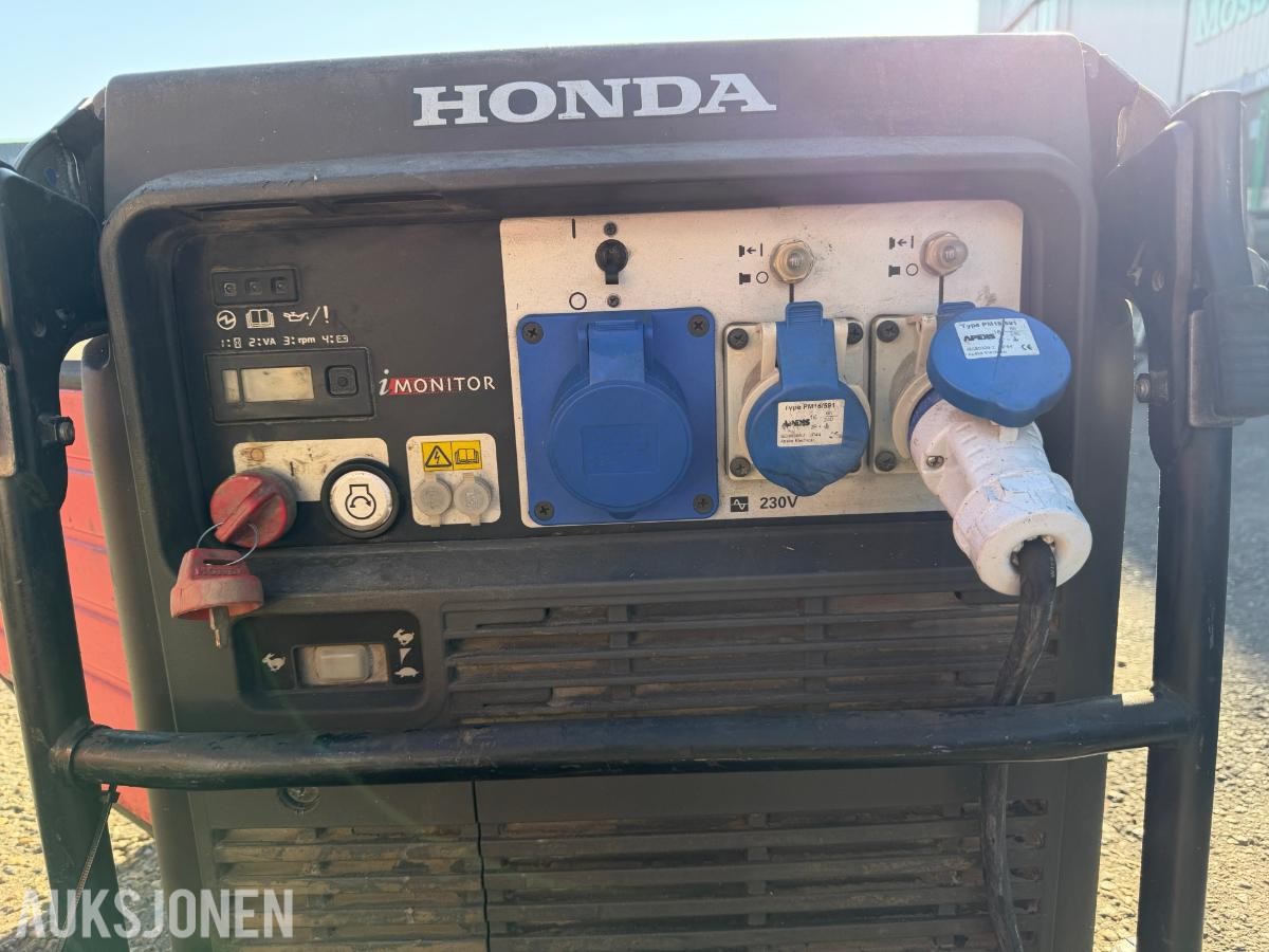 2017 Honda EU70is strømaggregat 7,0 kVA