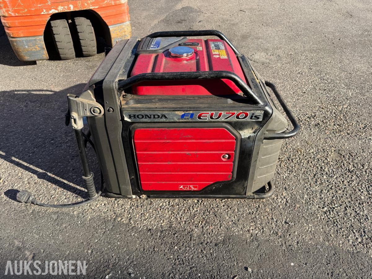 2017 Honda EU70is strømaggregat 7,0 kVA