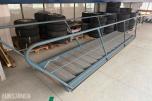 Ståltrapp ca. 5 m med rekkverk på begge sider