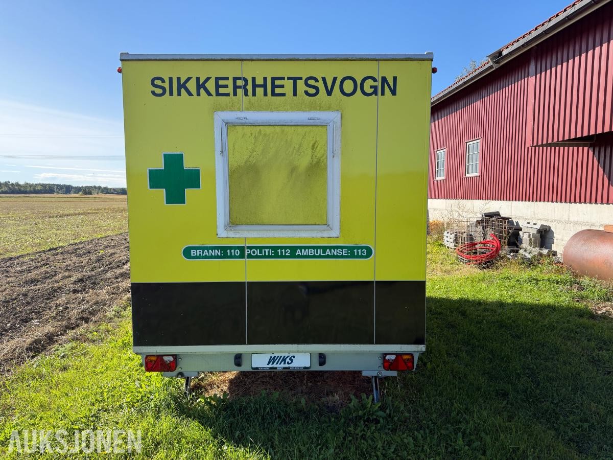 2007 VEZEKO Sikkerhetsvogn/ Mannskaps brakke med toalett