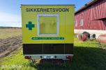 2007 VEZEKO Sikkerhetsvogn/ Mannskaps brakke  med toalett