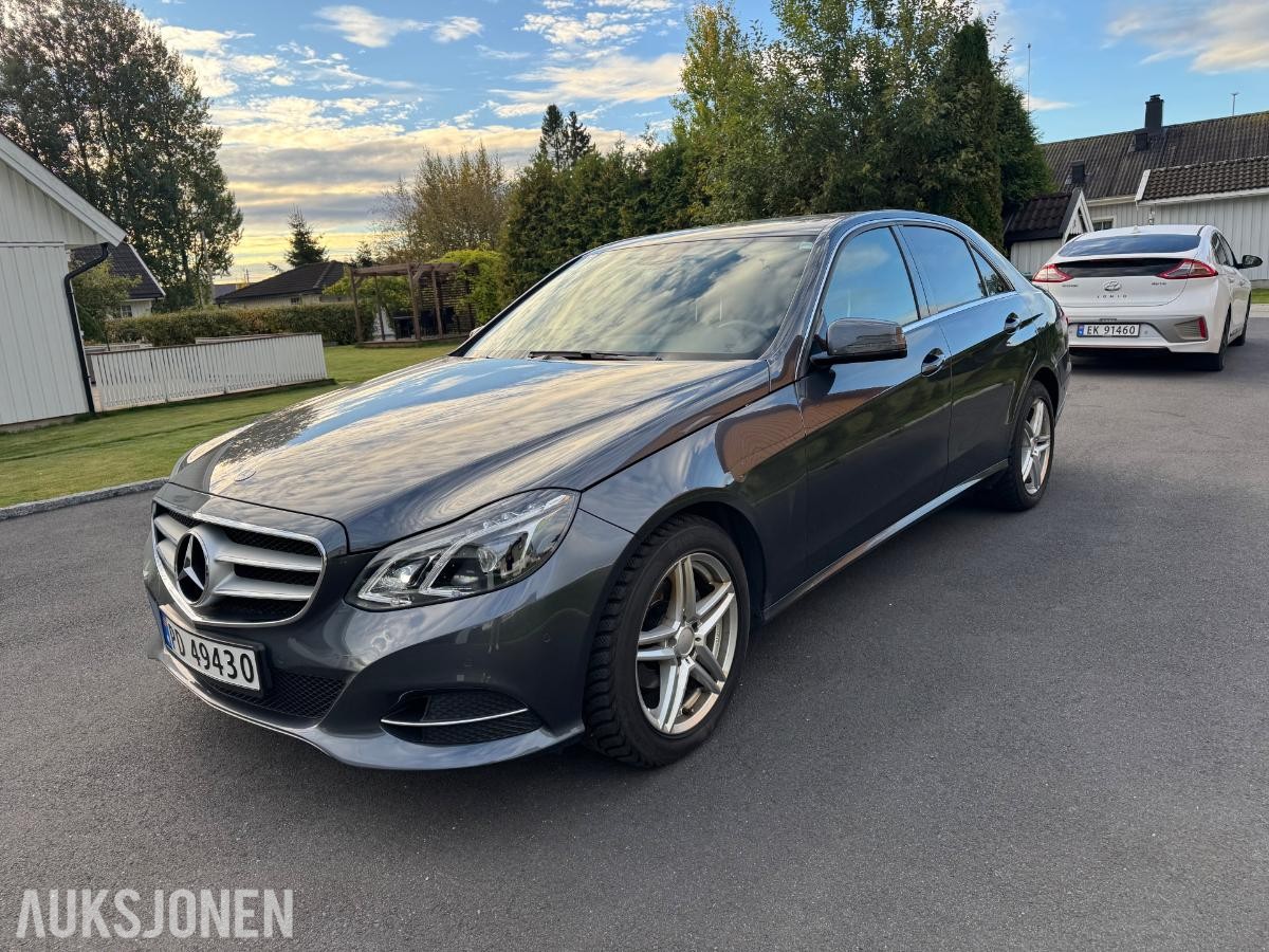 2014 Mercedes-Benz E 220 CDI AUTOMAT, HENGERFESTE, NYLIG EU GODKJENT