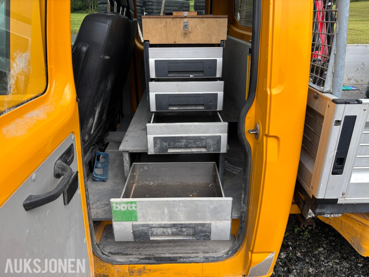 2019 VOLKSWAGEN TRANSPORTER 2.0 TDI 150HK 4MOTION DOBBELCAB / PLAN / FASSI-KRAN – REP.OBJEKT