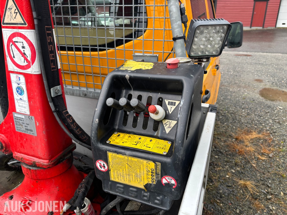 2019 VOLKSWAGEN TRANSPORTER 2.0 TDI 150HK 4MOTION DOBBELCAB / PLAN / FASSI-KRAN – REP.OBJEKT