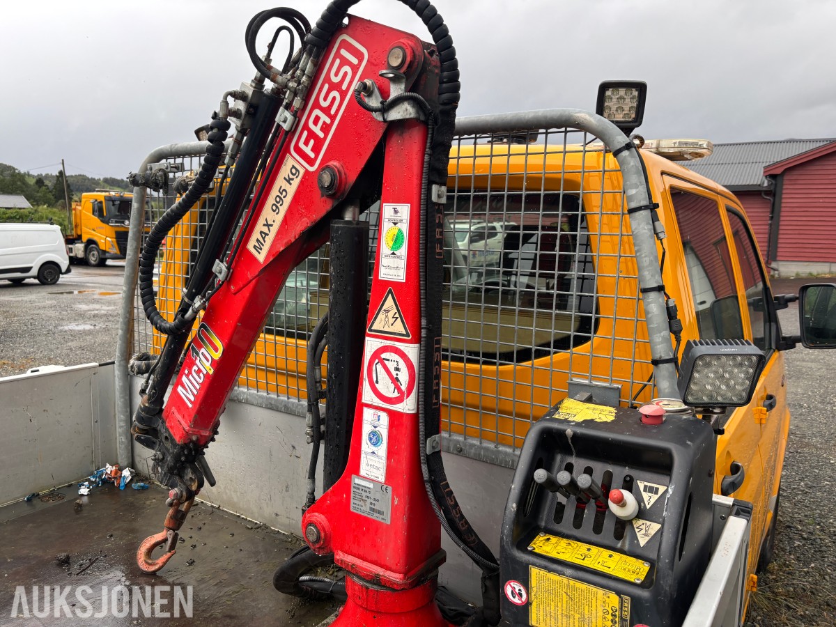 2019 VOLKSWAGEN TRANSPORTER 2.0 TDI 150HK 4MOTION DOBBELCAB / PLAN / FASSI-KRAN – REP.OBJEKT