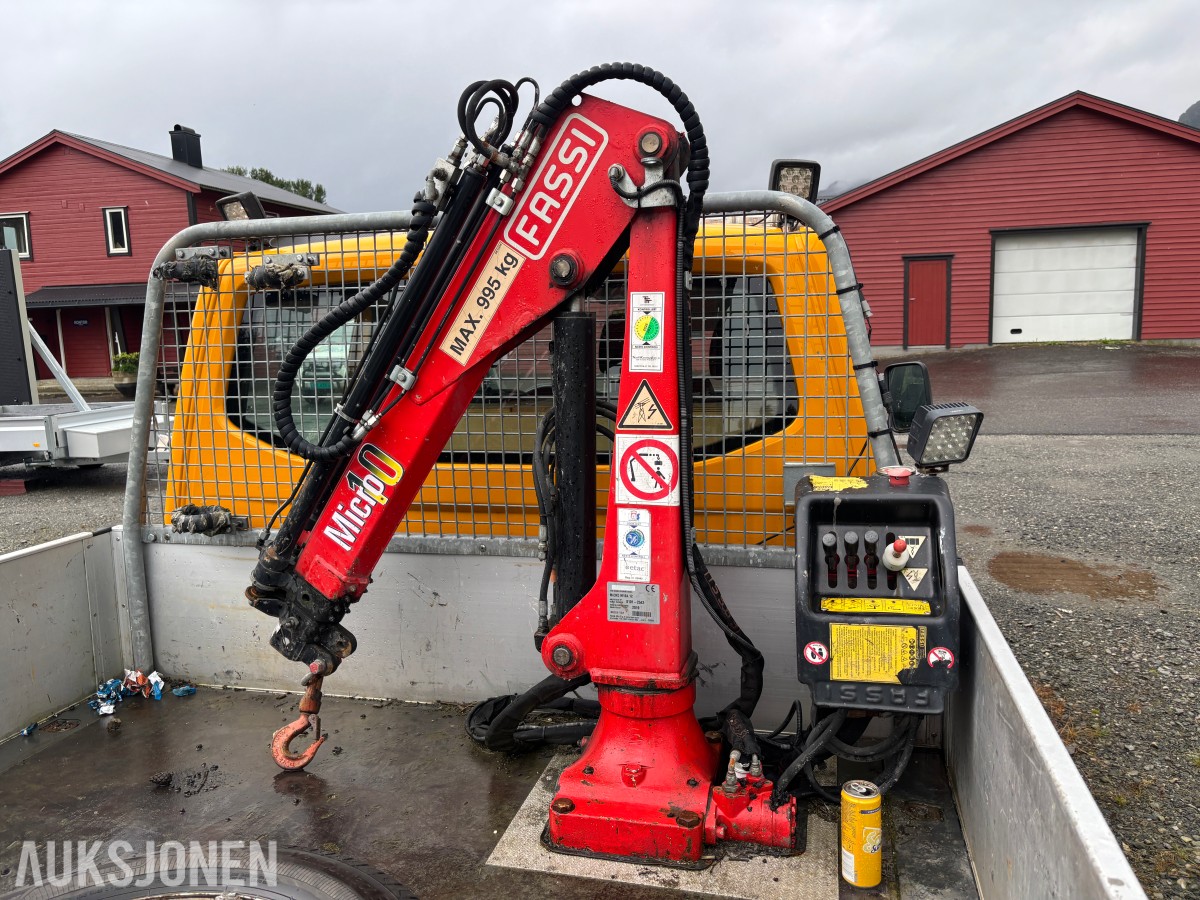 2019 VOLKSWAGEN TRANSPORTER 2.0 TDI 150HK 4MOTION DOBBELCAB / PLAN / FASSI-KRAN – REP.OBJEKT