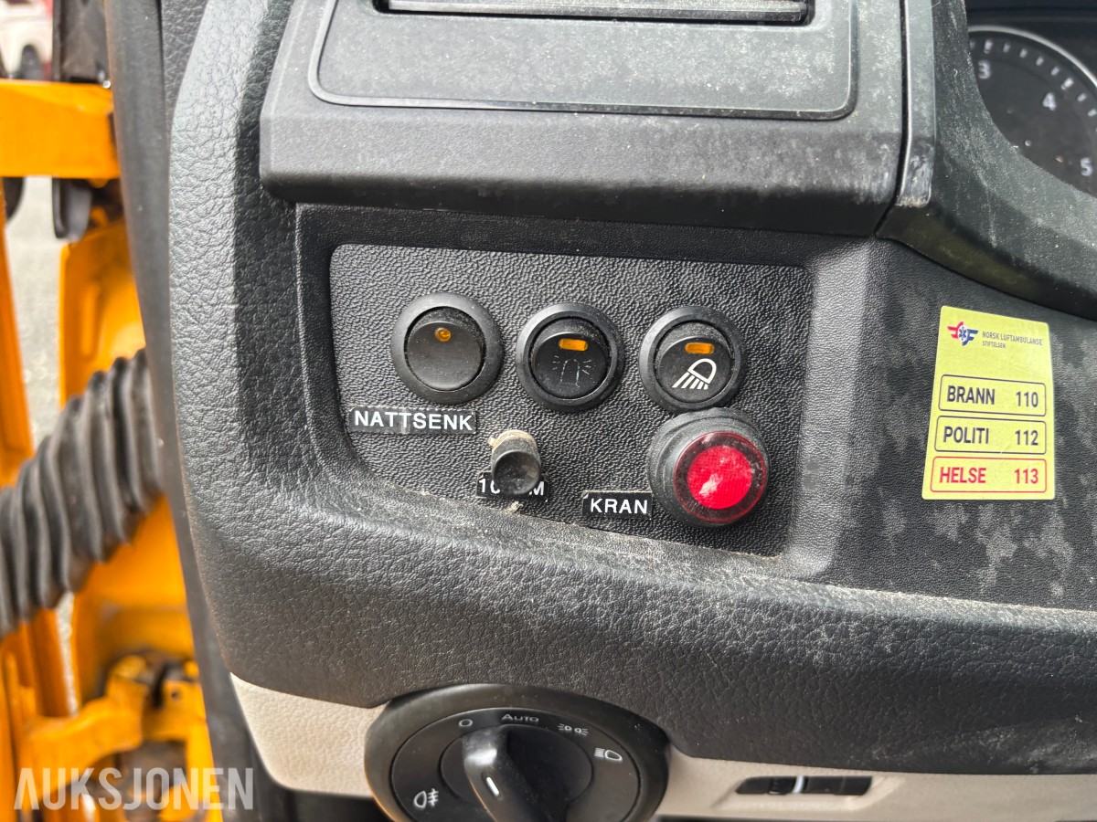 2019 VOLKSWAGEN TRANSPORTER 2.0 TDI 150HK 4MOTION DOBBELCAB / PLAN / FASSI-KRAN – REP.OBJEKT