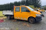 2019 VOLKSWAGEN TRANSPORTER 2.0 TDI 150HK 4MOTION DOBBELCAB / PLAN / FASSI-KRAN – REP.OBJEKT