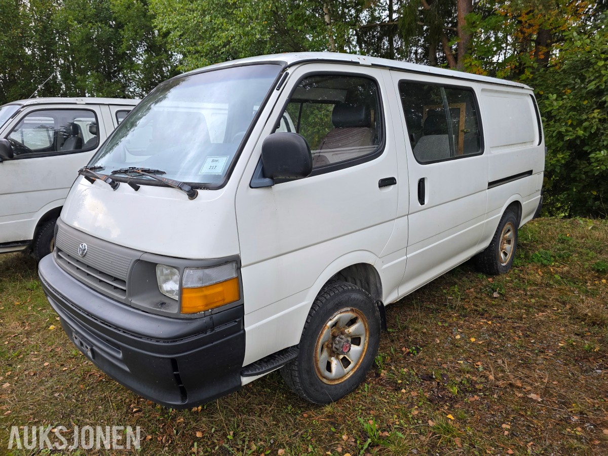 1995 Toyota HiAce 4wd 5 seter