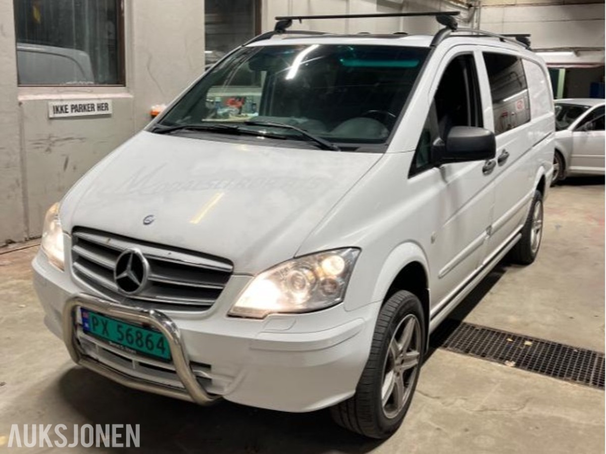 2012 Mercedes-Benz Vito, V116 A2 4MATIC Automat, Cruisekontroll, S+V DEKK