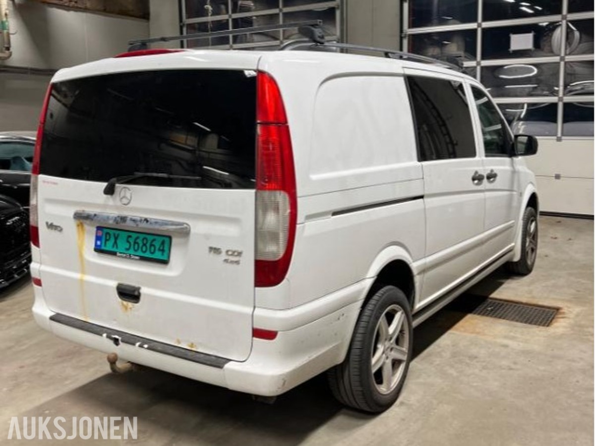 2012 Mercedes-Benz Vito, V116 A2 4MATIC Automat, Cruisekontroll, S+V DEKK