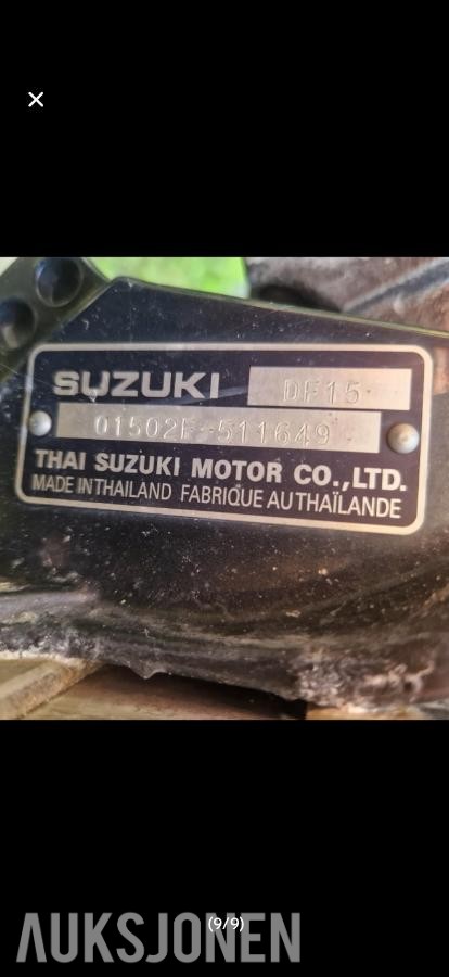 2004 Suzumar 310 med Suzuki DF15 og styrekonsoll/EL-start