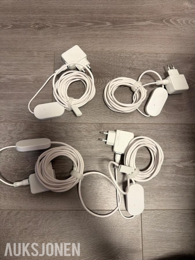 Ikea Ledstrip med hub, USB-anker, 6 stikkontakter, elktronikkpakke