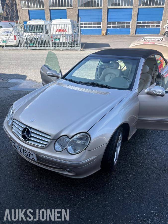 2004 Mercedes-Benz CLK 200 KOMPRESSOR 1.8 Bensin 163hk Cabriolet Automat, Cruisekontroll