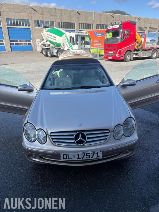 2004 Mercedes-Benz CLK 200 KOMPRESSOR 1.8 Bensin 163hk Cabriolet Automat, Cruisekontroll