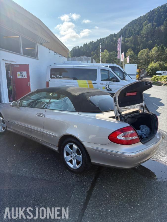 2004 Mercedes-Benz CLK 200 KOMPRESSOR 1.8 Bensin 163hk Cabriolet Automat, Cruisekontroll