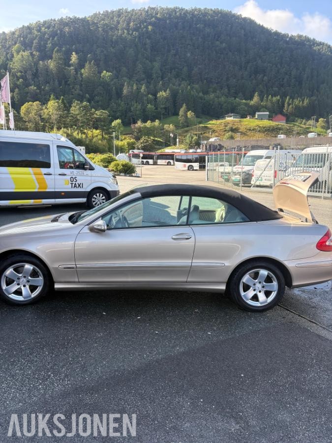 2004 Mercedes-Benz CLK 200 KOMPRESSOR 1.8 Bensin 163hk Cabriolet Automat, Cruisekontroll