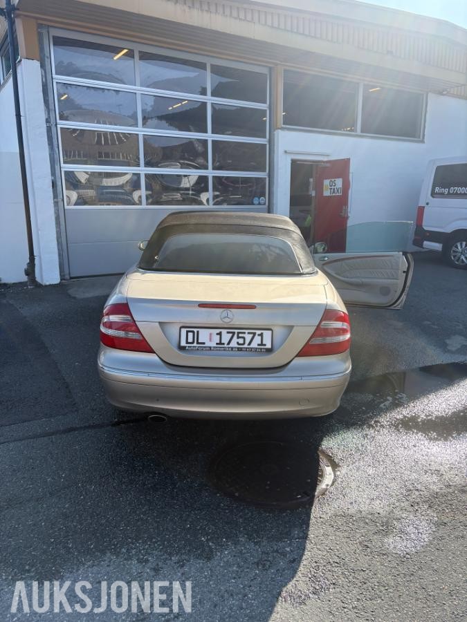 2004 Mercedes-Benz CLK 200 KOMPRESSOR 1.8 Bensin 163hk Cabriolet Automat, Cruisekontroll