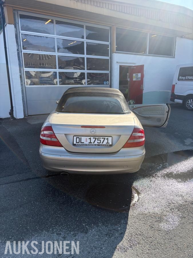 2004 Mercedes-Benz CLK 200 KOMPRESSOR 1.8 Bensin 163hk Cabriolet Automat, Cruisekontroll
