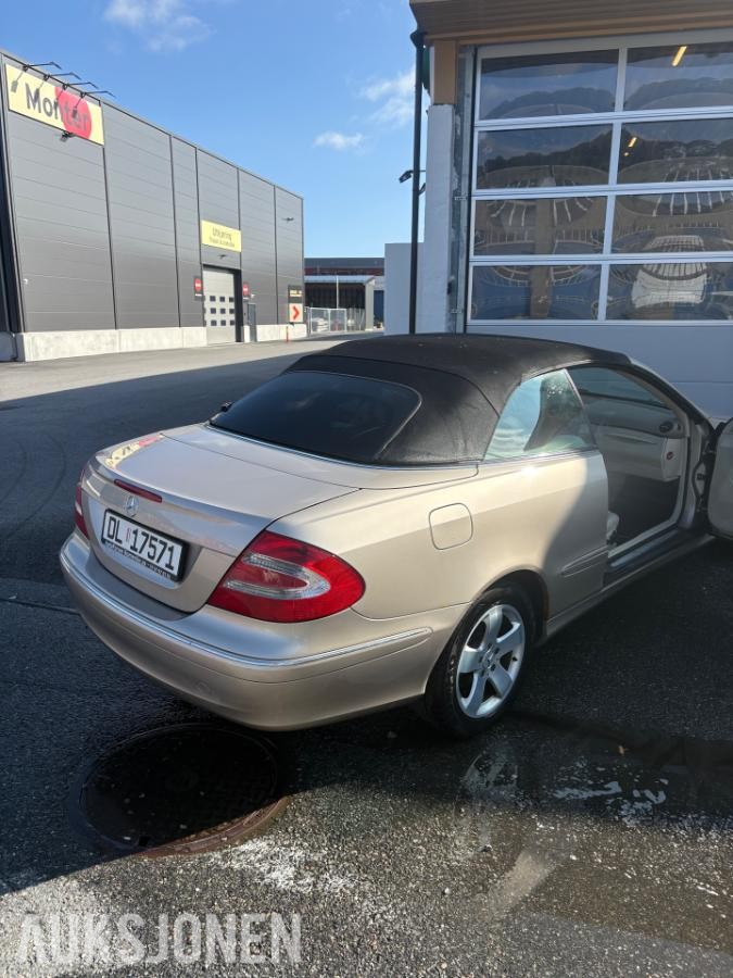 2004 Mercedes-Benz CLK 200 KOMPRESSOR 1.8 Bensin 163hk Cabriolet Automat, Cruisekontroll