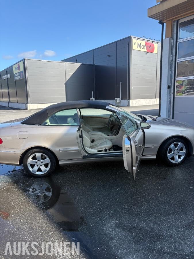 2004 Mercedes-Benz CLK 200 KOMPRESSOR 1.8 Bensin 163hk Cabriolet Automat, Cruisekontroll