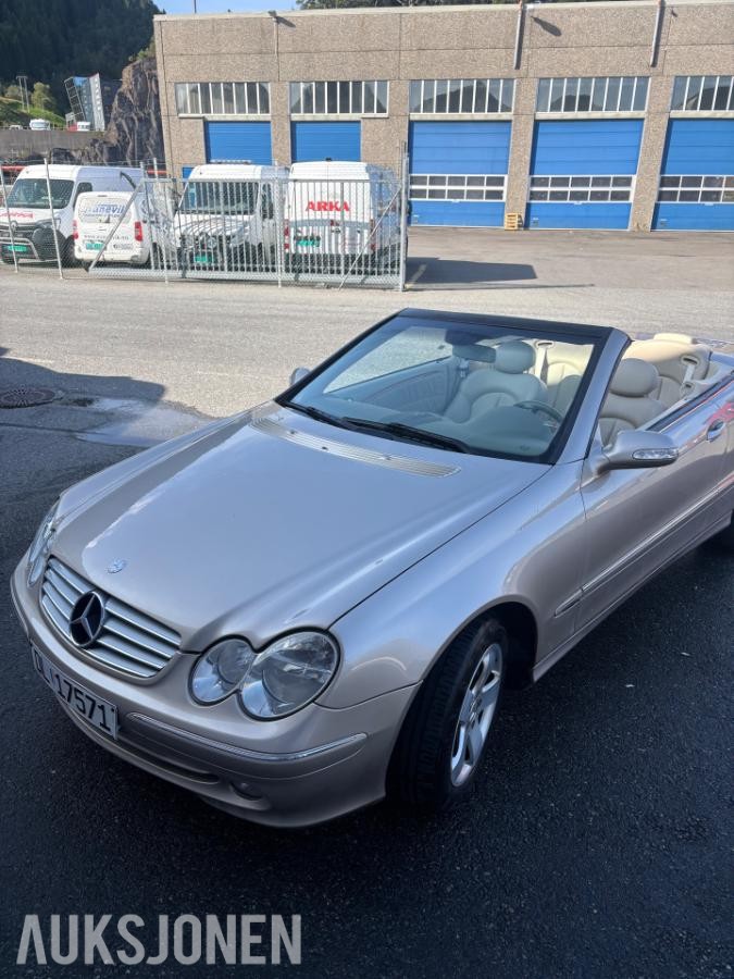2004 Mercedes-Benz CLK 200 KOMPRESSOR 1.8 Bensin 163hk Cabriolet Automat, Cruisekontroll