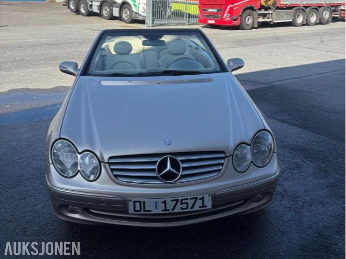 2004 Mercedes-Benz CLK 200 KOMPRESSOR 1.8 Bensin 163hk Cabriolet Automat, Cruisekontroll