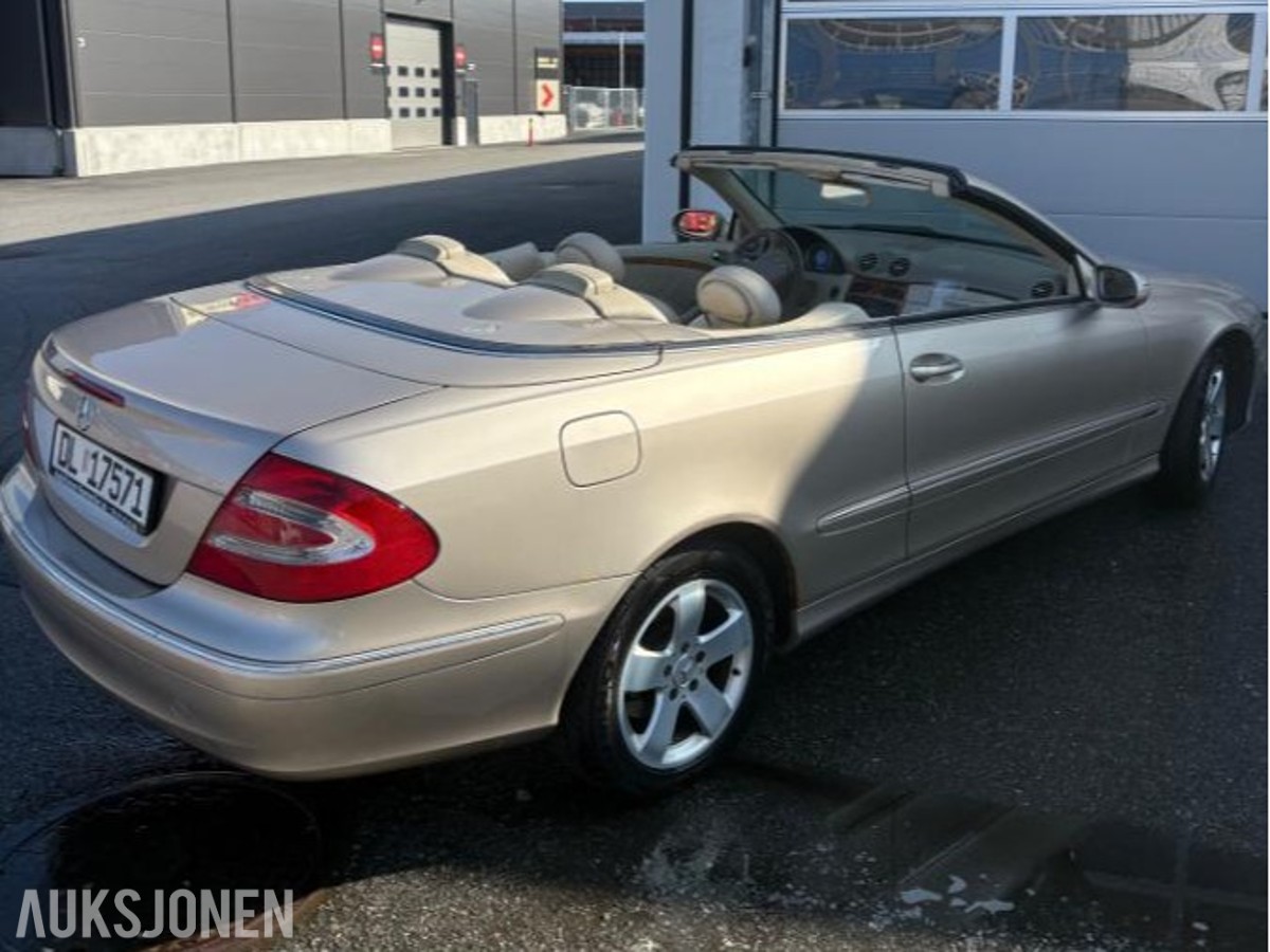 2004 Mercedes-Benz CLK 200 KOMPRESSOR 1.8 Bensin 163hk Cabriolet Automat, Cruisekontroll