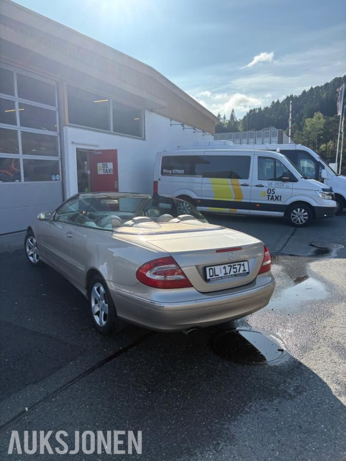 2004 Mercedes-Benz CLK 200 KOMPRESSOR 1.8 Bensin 163hk Cabriolet Automat, Cruisekontroll