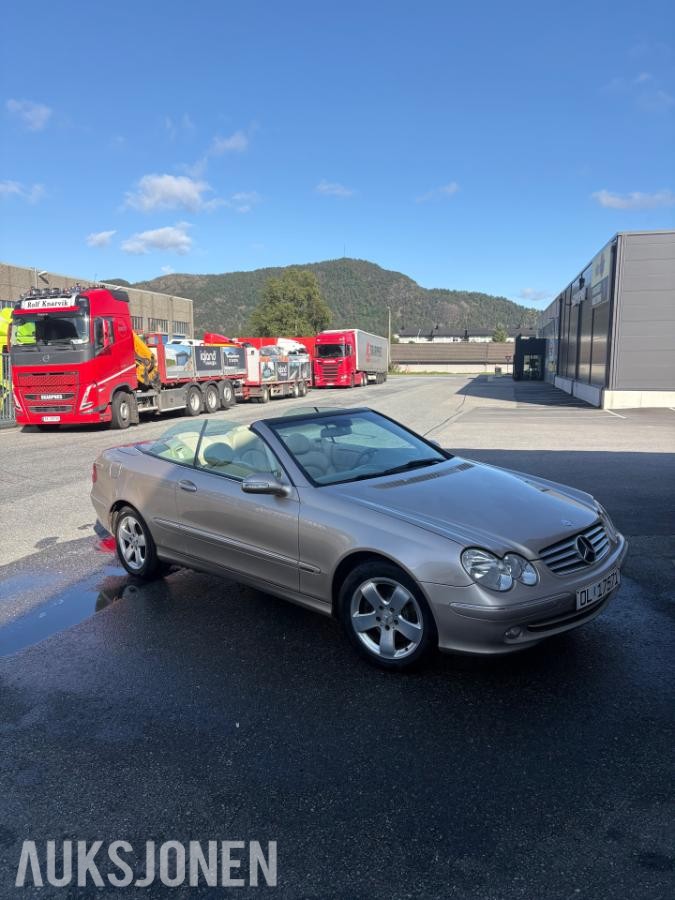 2004 Mercedes-Benz CLK 200 KOMPRESSOR 1.8 Bensin 163hk Cabriolet Automat, Cruisekontroll