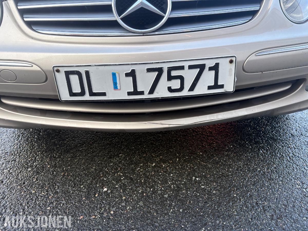 2004 Mercedes-Benz CLK 200 KOMPRESSOR 1.8 Bensin 163hk Cabriolet Automat, Cruisekontroll