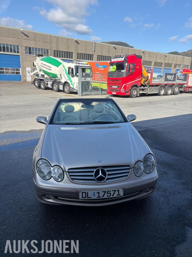 2004 Mercedes-Benz CLK 200 KOMPRESSOR 1.8 Bensin 163hk Cabriolet Automat, Cruisekontroll