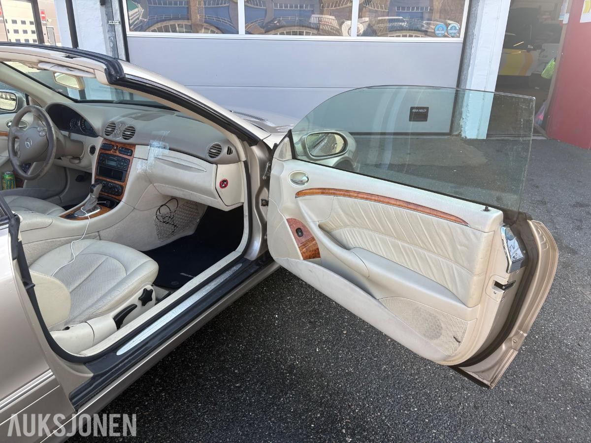 2004 Mercedes-Benz CLK 200 KOMPRESSOR 1.8 Bensin 163hk Cabriolet Automat, Cruisekontroll