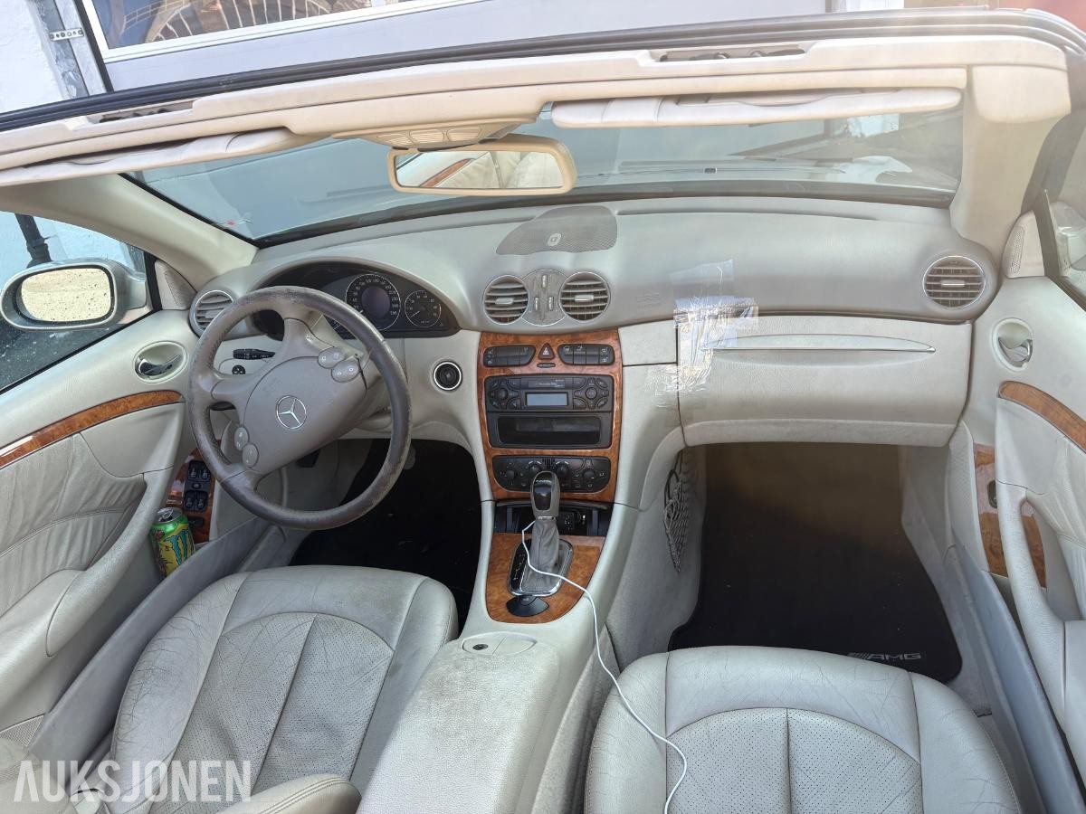 2004 Mercedes-Benz CLK 200 KOMPRESSOR 1.8 Bensin 163hk Cabriolet Automat, Cruisekontroll