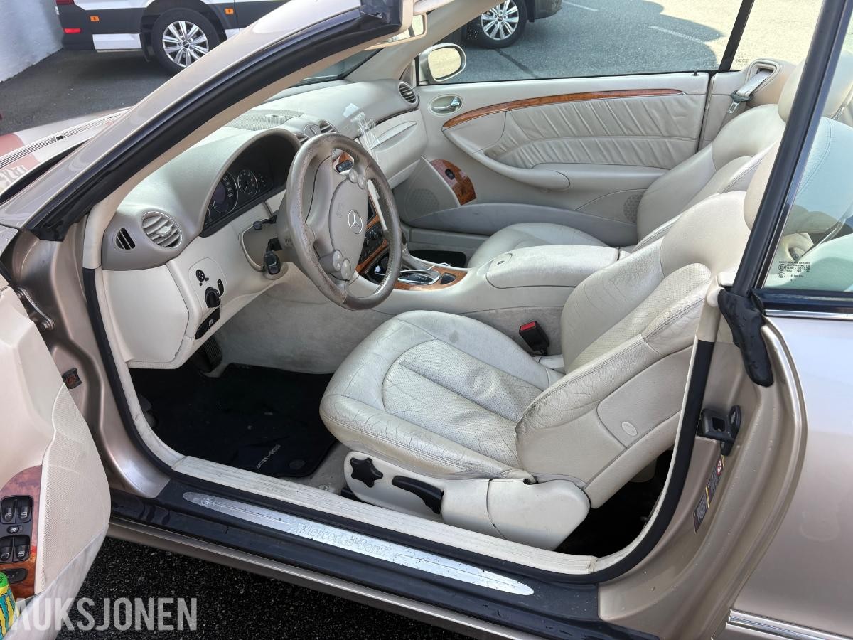 2004 Mercedes-Benz CLK 200 KOMPRESSOR 1.8 Bensin 163hk Cabriolet Automat, Cruisekontroll