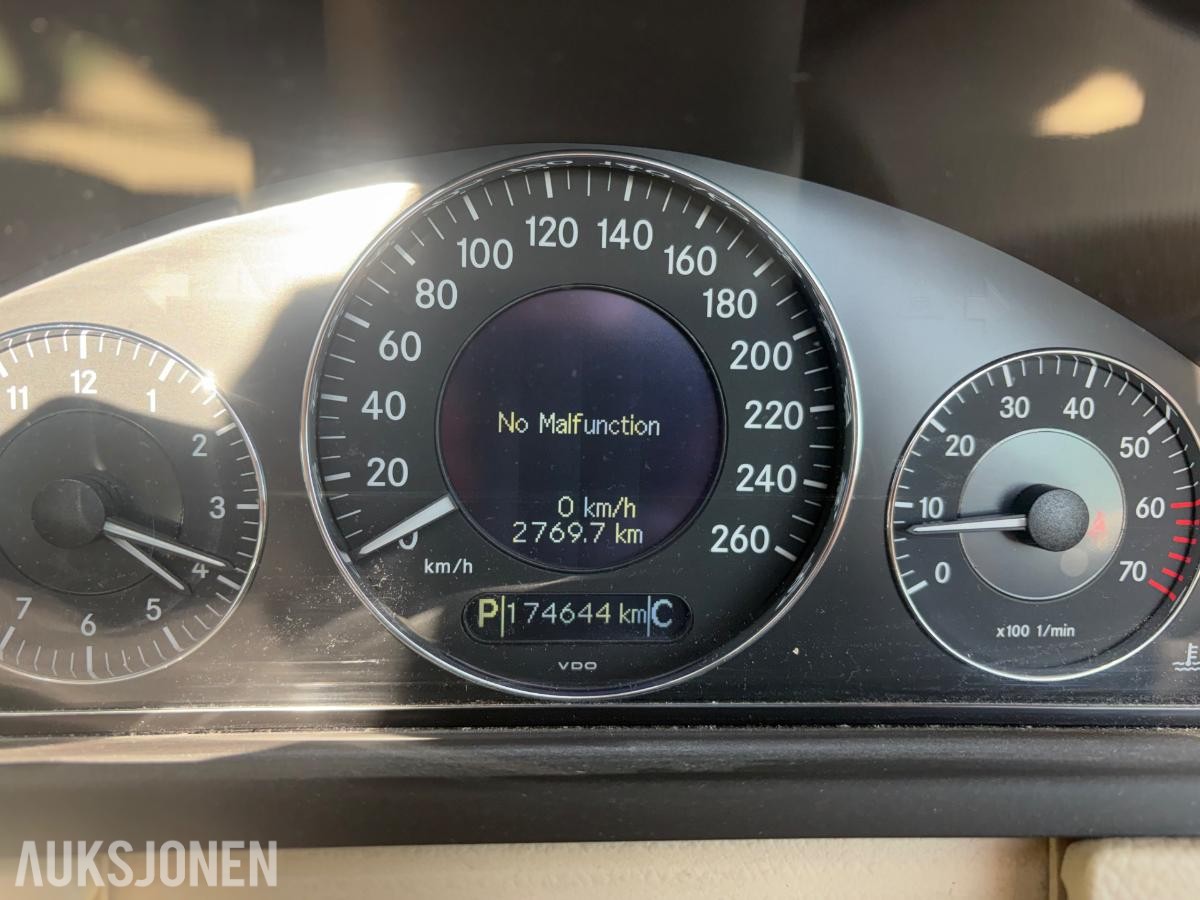 2004 Mercedes-Benz CLK 200 KOMPRESSOR 1.8 Bensin 163hk Cabriolet Automat, Cruisekontroll