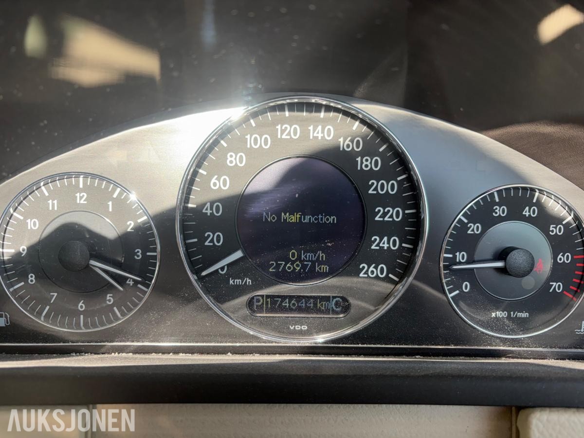 2004 Mercedes-Benz CLK 200 KOMPRESSOR 1.8 Bensin 163hk Cabriolet Automat, Cruisekontroll