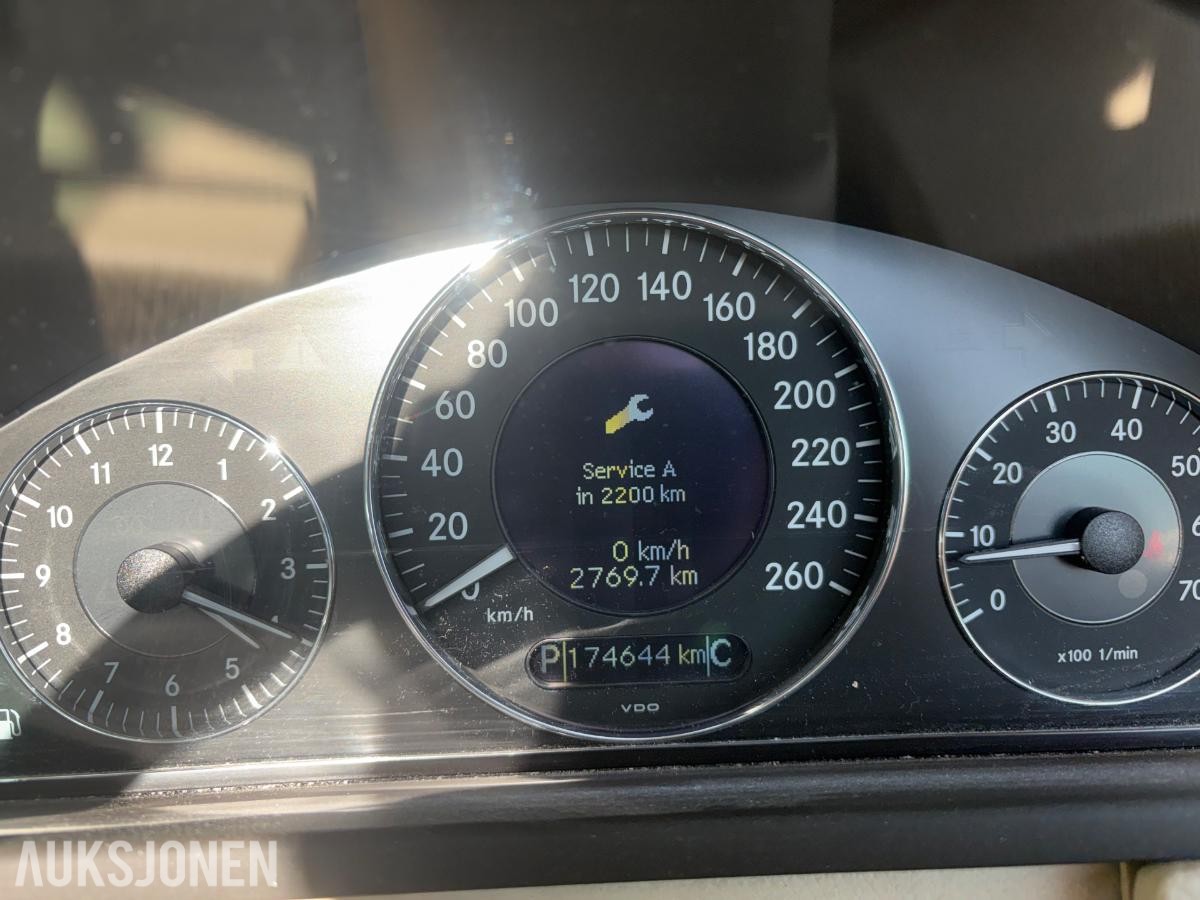 2004 Mercedes-Benz CLK 200 KOMPRESSOR 1.8 Bensin 163hk Cabriolet Automat, Cruisekontroll