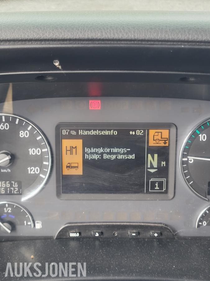 2009 Mercedes-Benz 1832L/42 4X2M Skapbil, reparasjonsobjekt