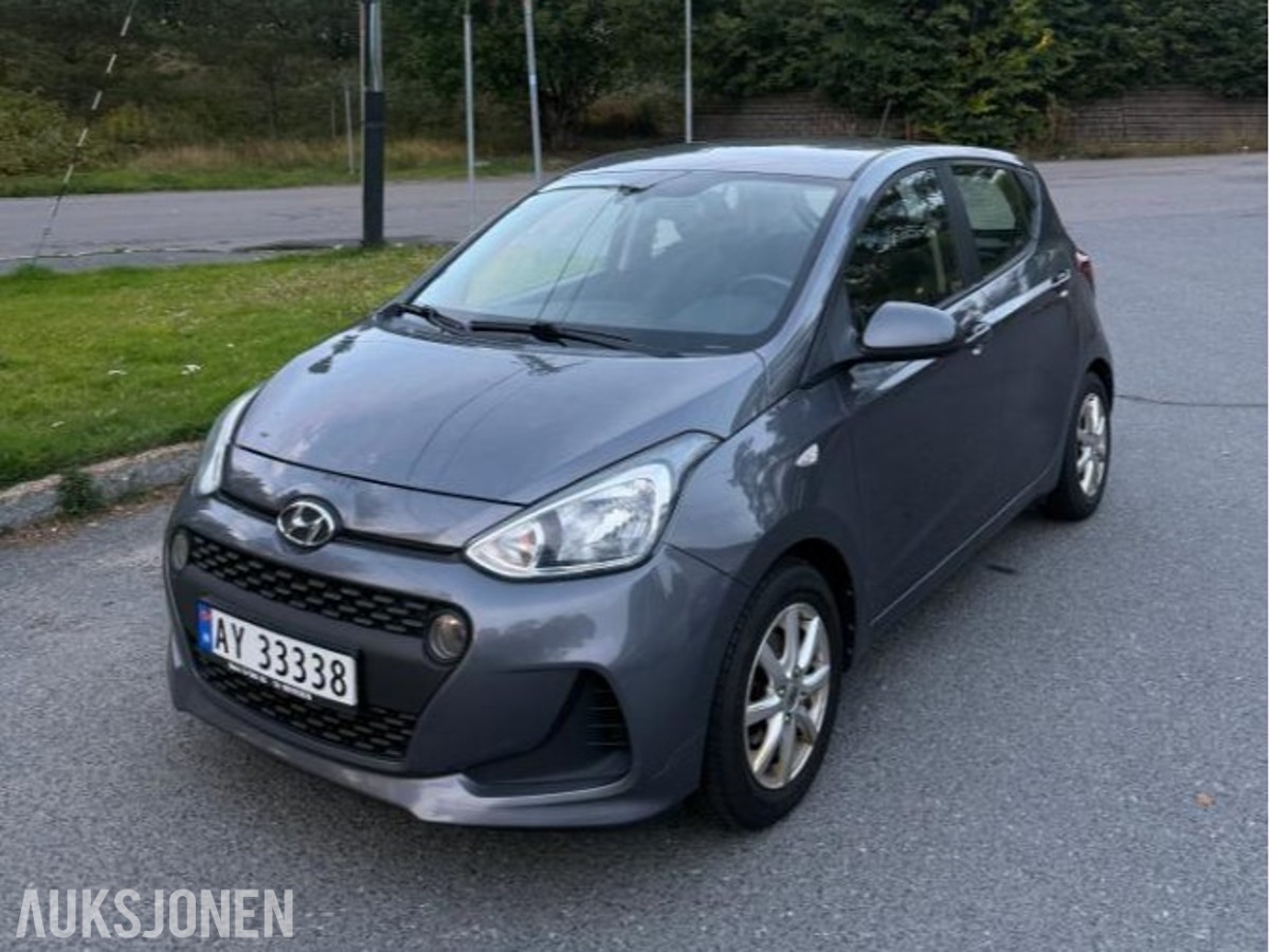 2017 Hyundai i10 1.0 Blue 67hk Cruisekontroll, Navigasjon, Park.sensorer