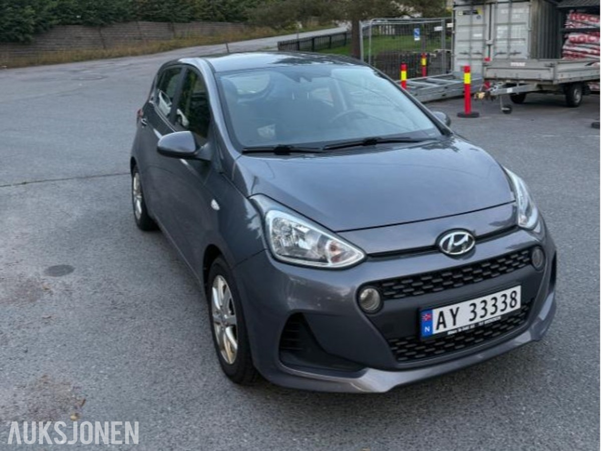 2017 Hyundai i10 1.0 Blue 67hk Cruisekontroll, Navigasjon, Park.sensorer