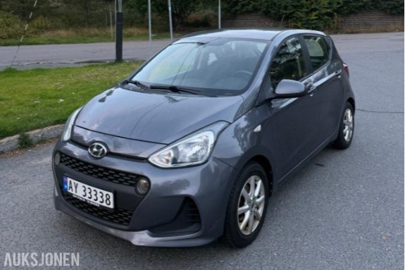 2017 Hyundai i10 1.0 Blue 67hk Cruisekontroll, Navigasjon, Park.sensorer