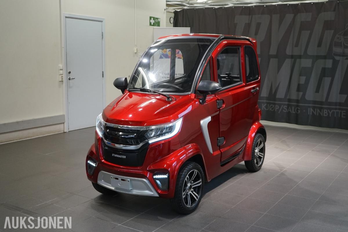 2021 Electric Motion LMI YM2000 Elektrisk Mopedbil / Kabinscooter