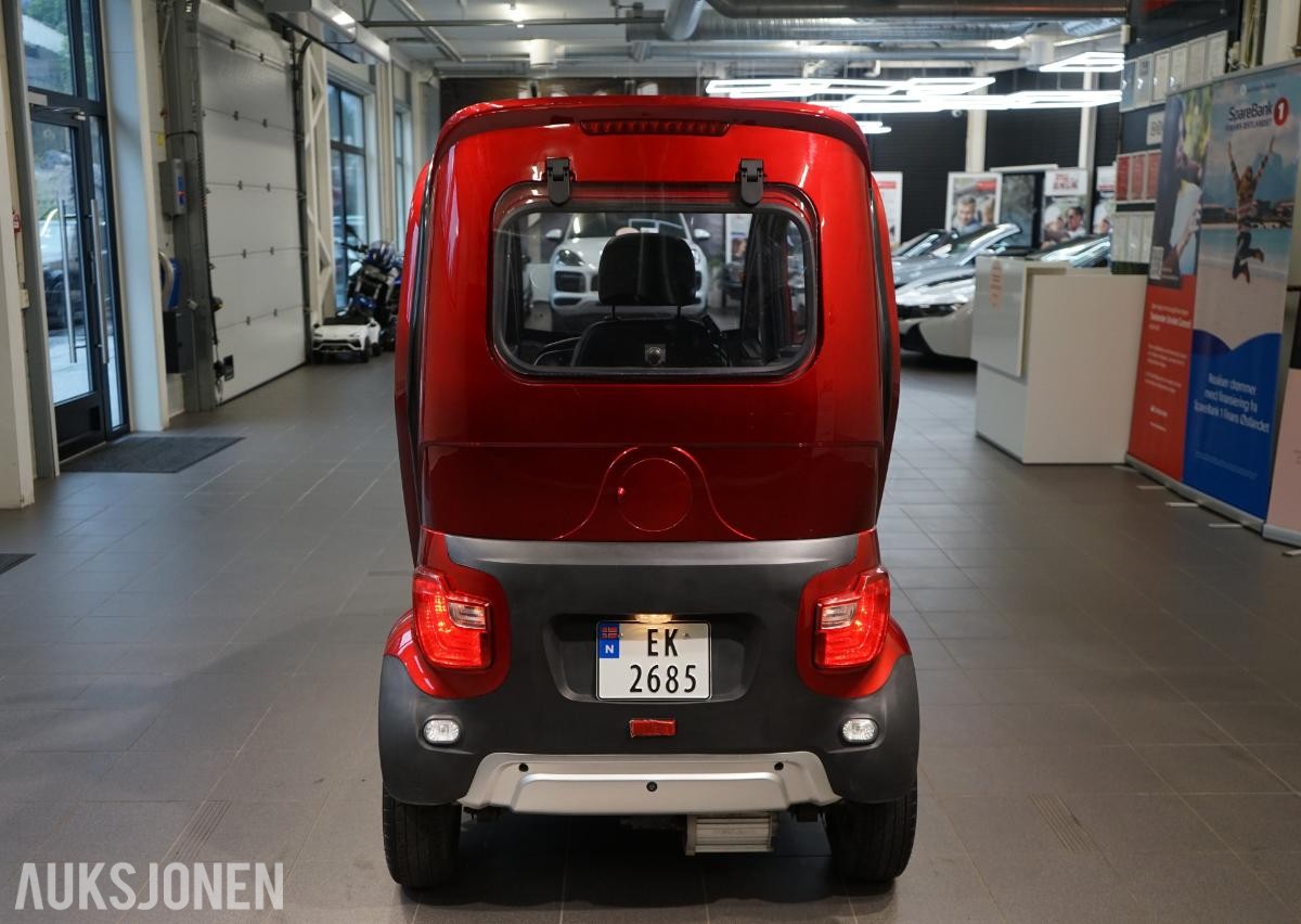 2021 Electric Motion LMI YM2000 Elektrisk Mopedbil / Kabinscooter