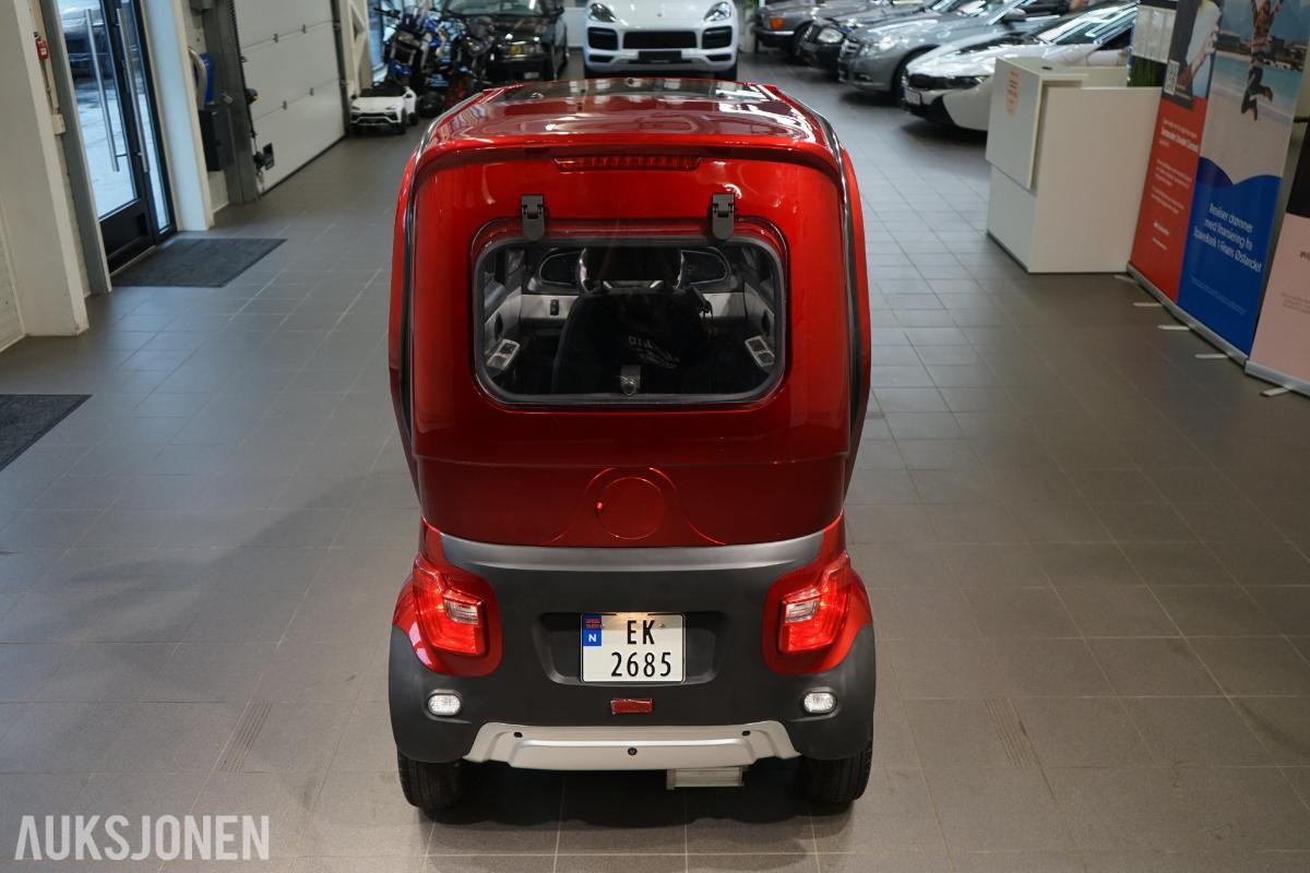 2021 Electric Motion LMI YM2000 Elektrisk Mopedbil / Kabinscooter