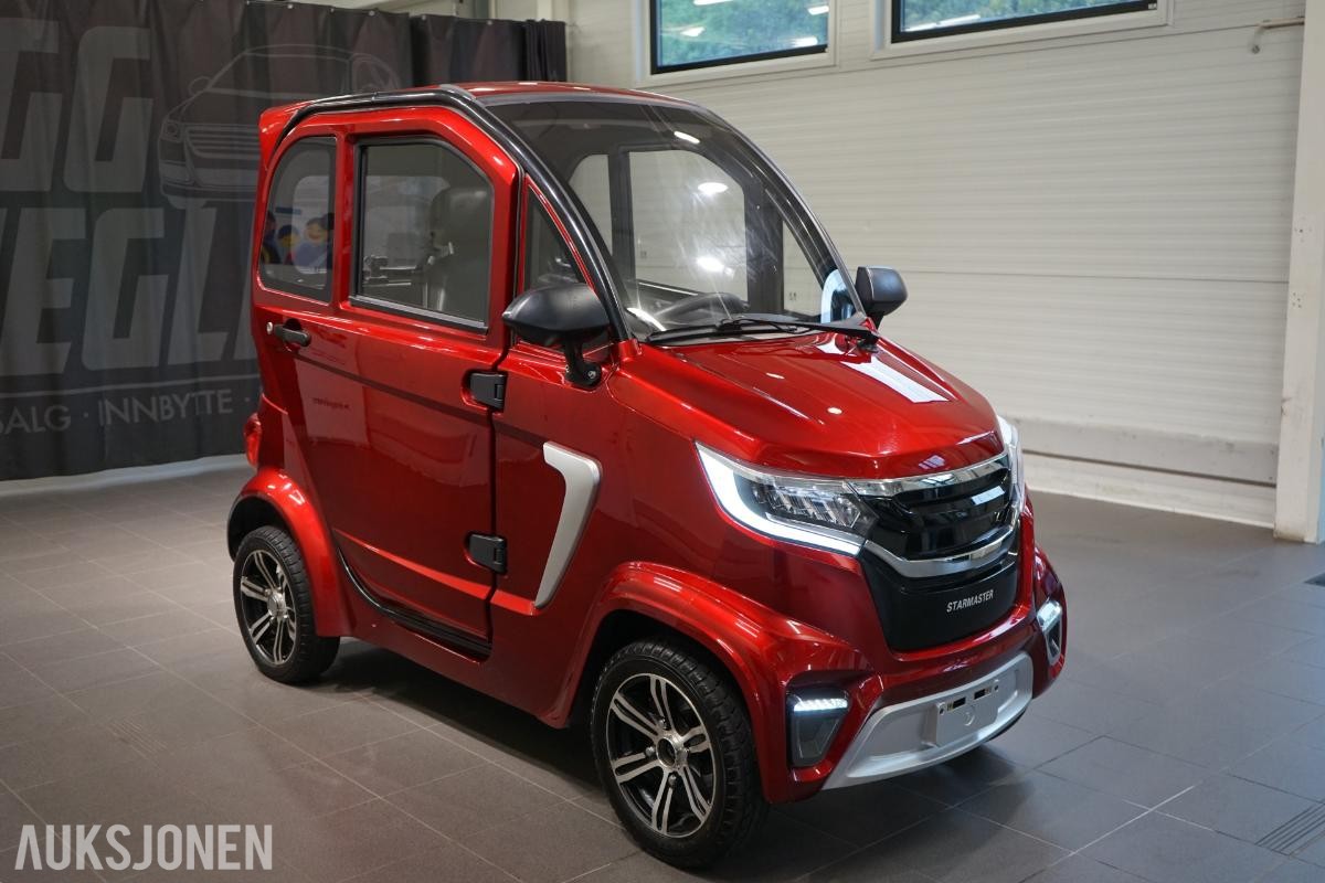 2021 Electric Motion LMI YM2000 Elektrisk Mopedbil / Kabinscooter