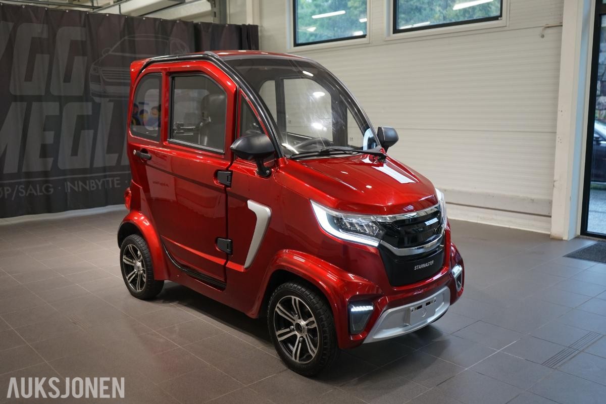 2021 Electric Motion LMI YM2000 Elektrisk Mopedbil / Kabinscooter