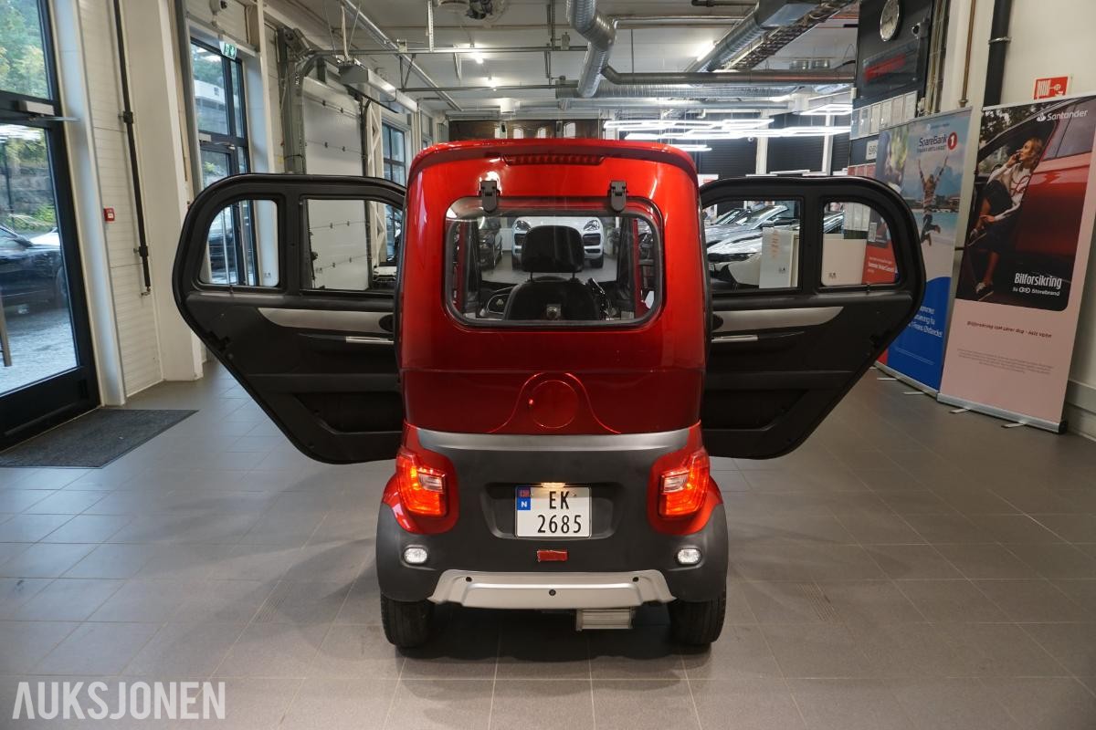 2021 Electric Motion LMI YM2000 Elektrisk Mopedbil / Kabinscooter
