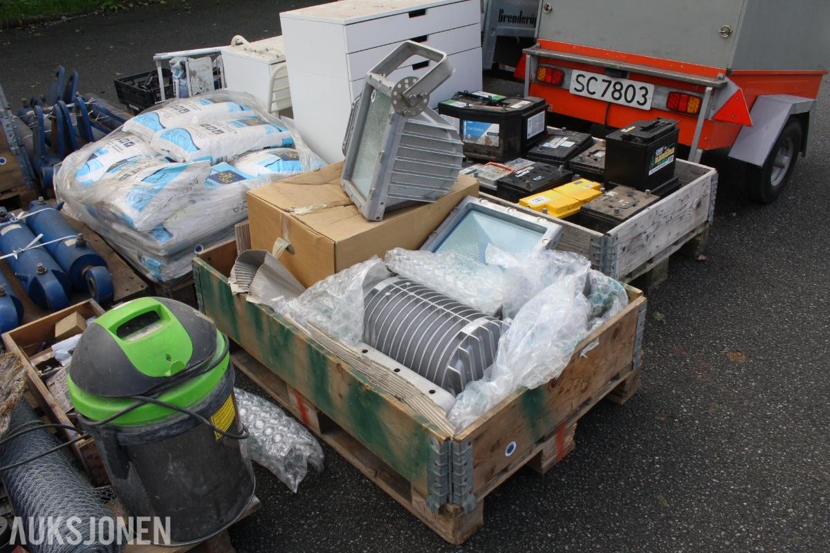 Forundringspakke Diverse overskuddsmateriell