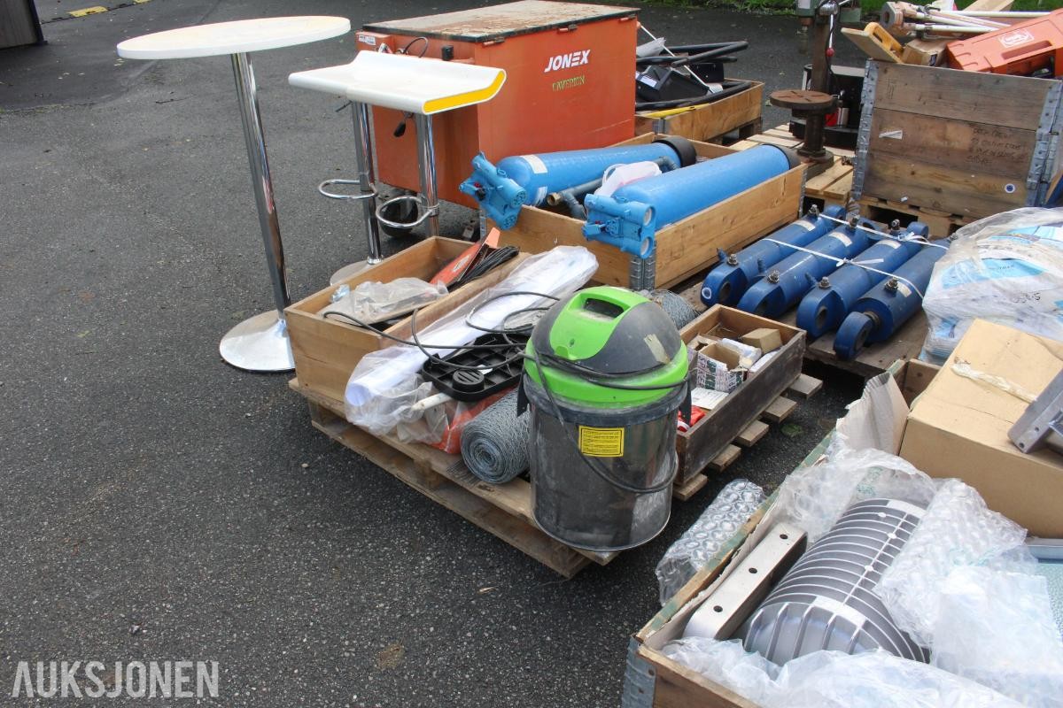 Forundringspakke Diverse overskuddsmateriell